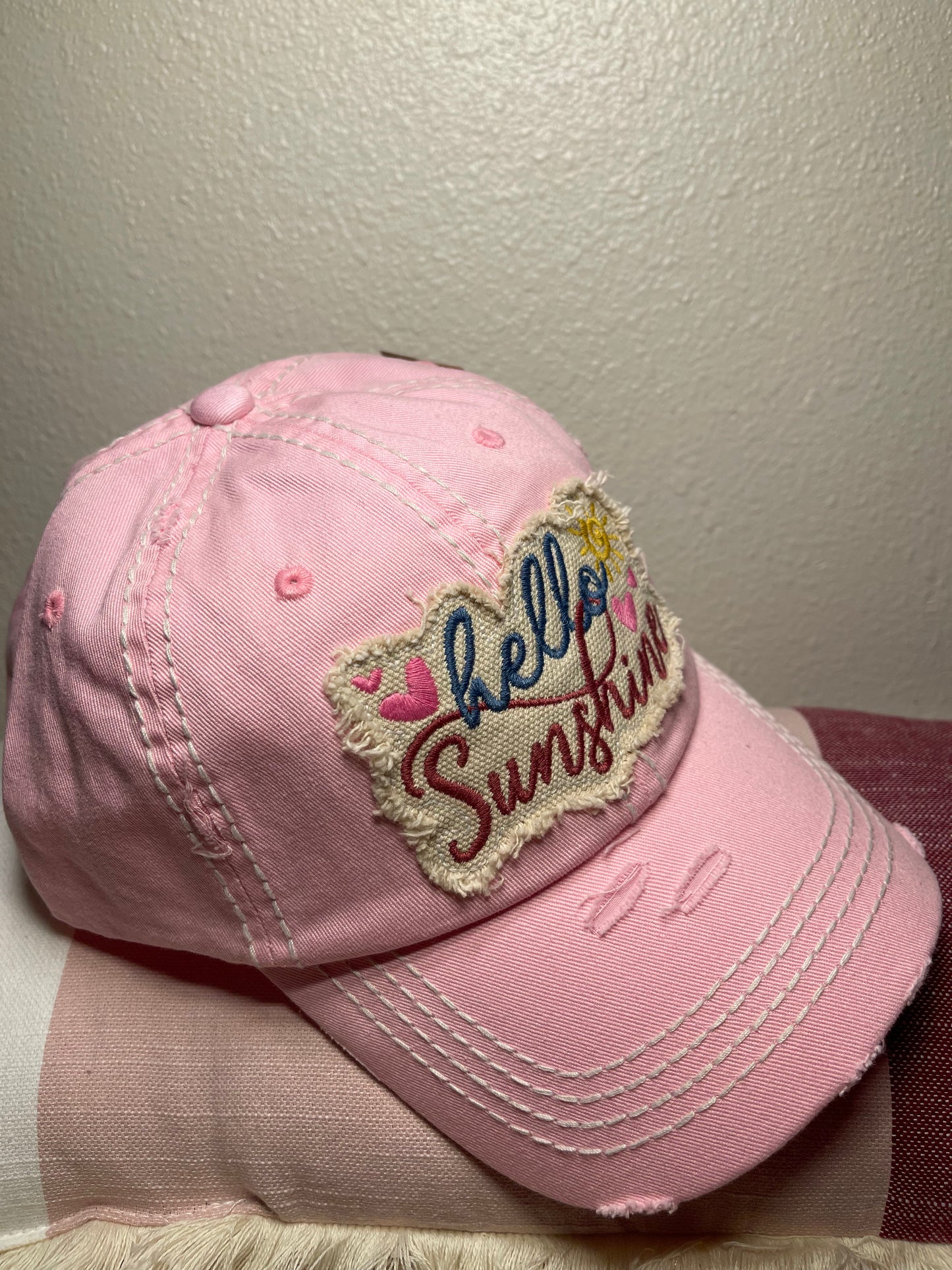 Distressed Vintage Women's Hat