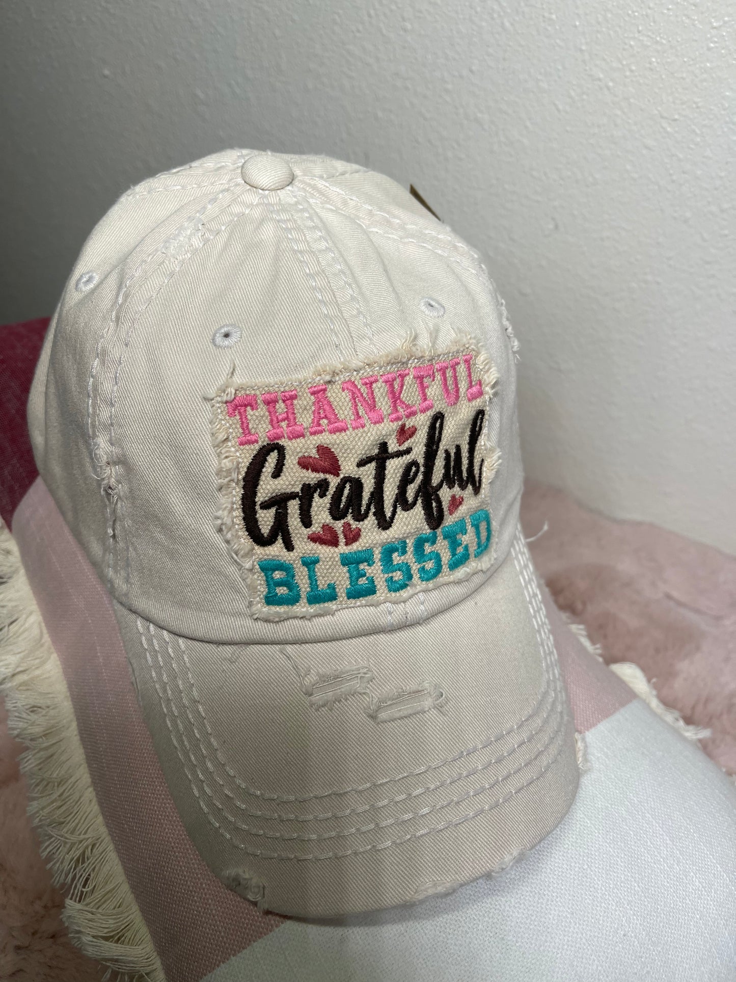 Distressed Vintage Women's Hat