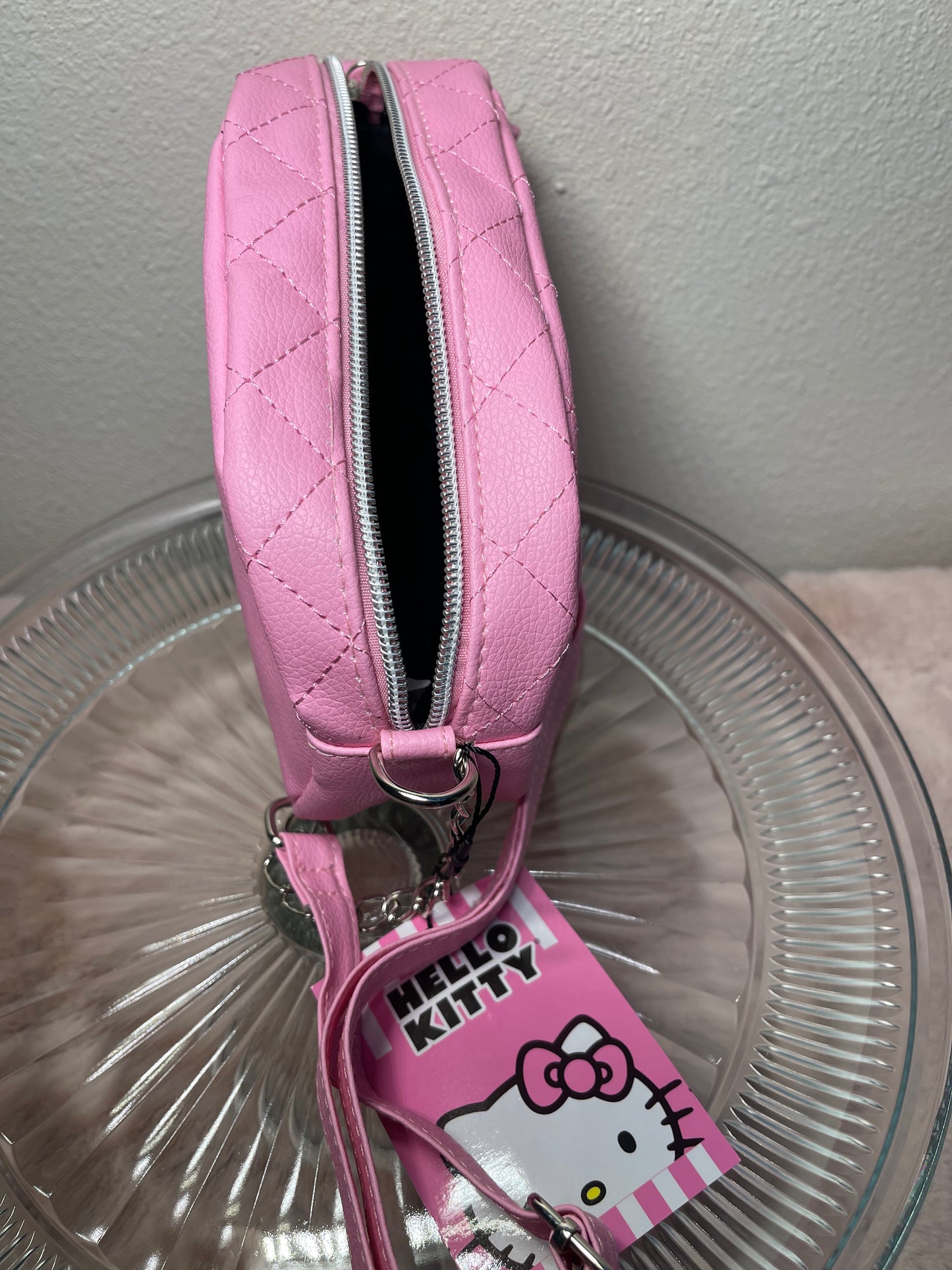 Hello Kitty Quilted Crossbody Bag
