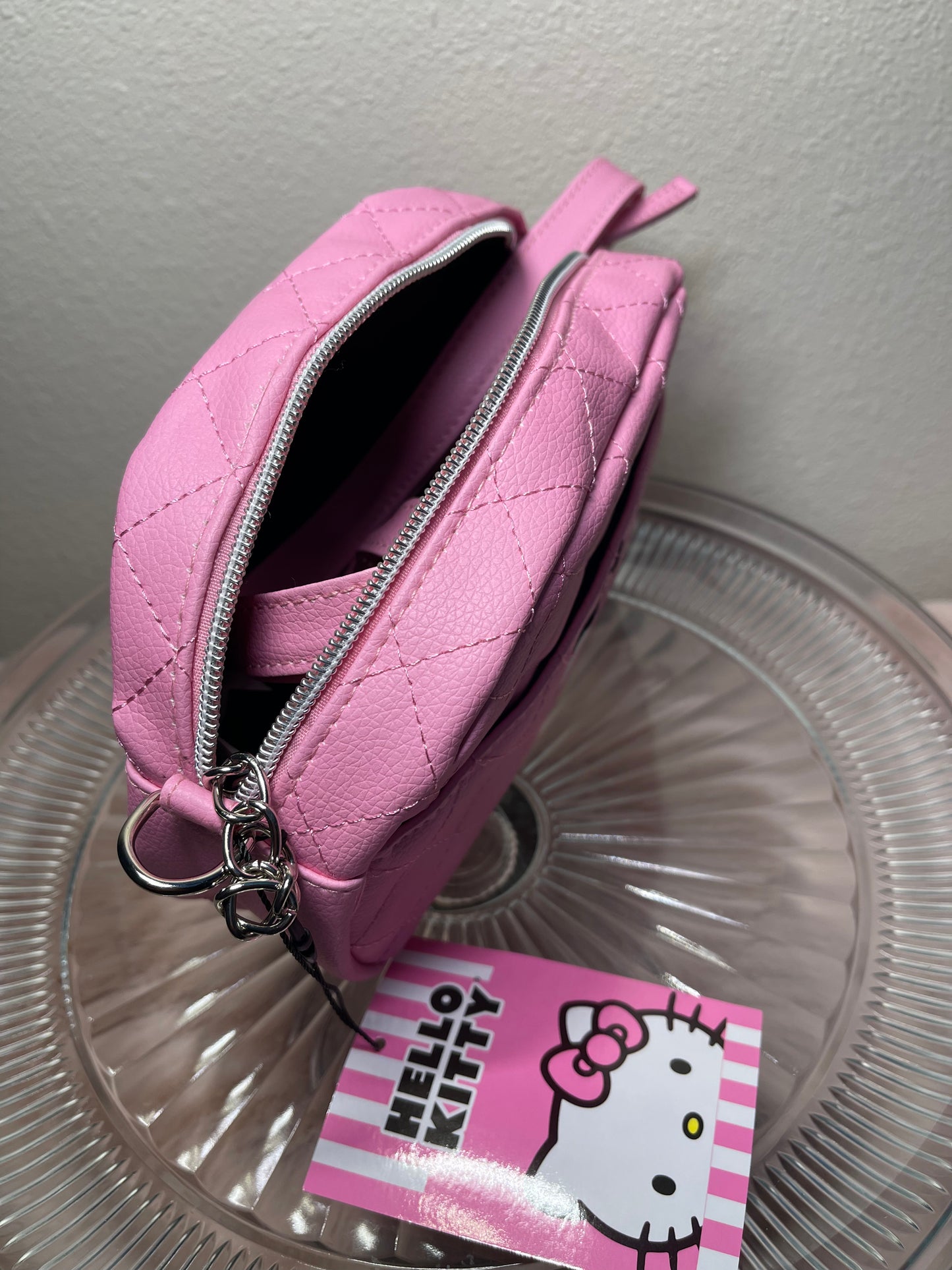 Hello Kitty Quilted Crossbody Bag