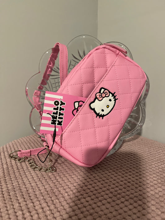 Hello Kitty Quilted Crossbody Bag