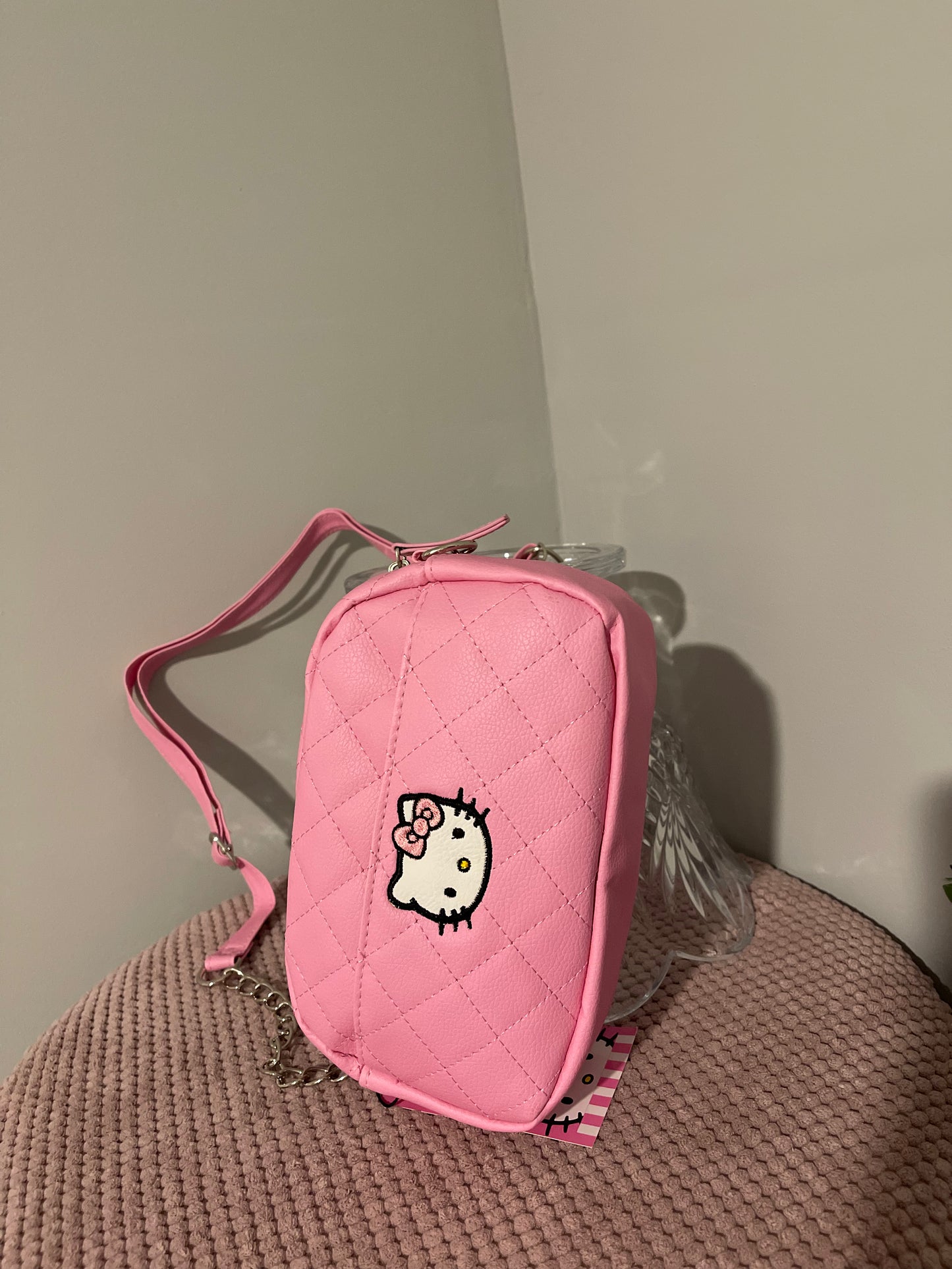 Hello Kitty Quilted Crossbody Bag