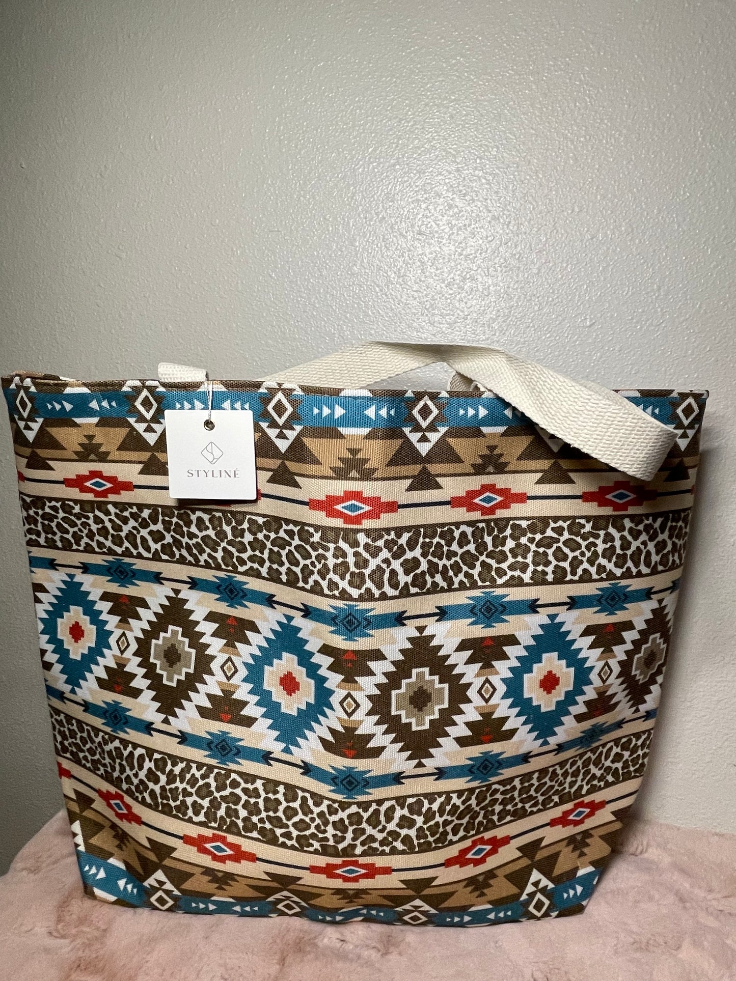 Aztec Print Tote