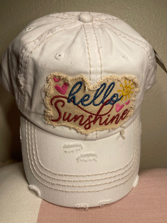 Distressed Vintage Women's Hat