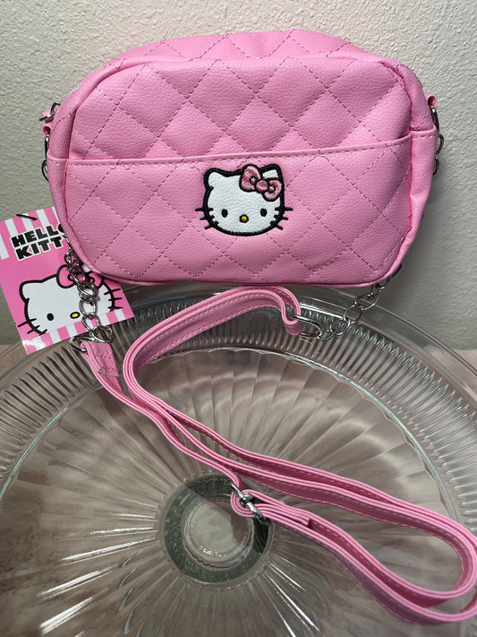 Hello Kitty Quilted Crossbody Bag