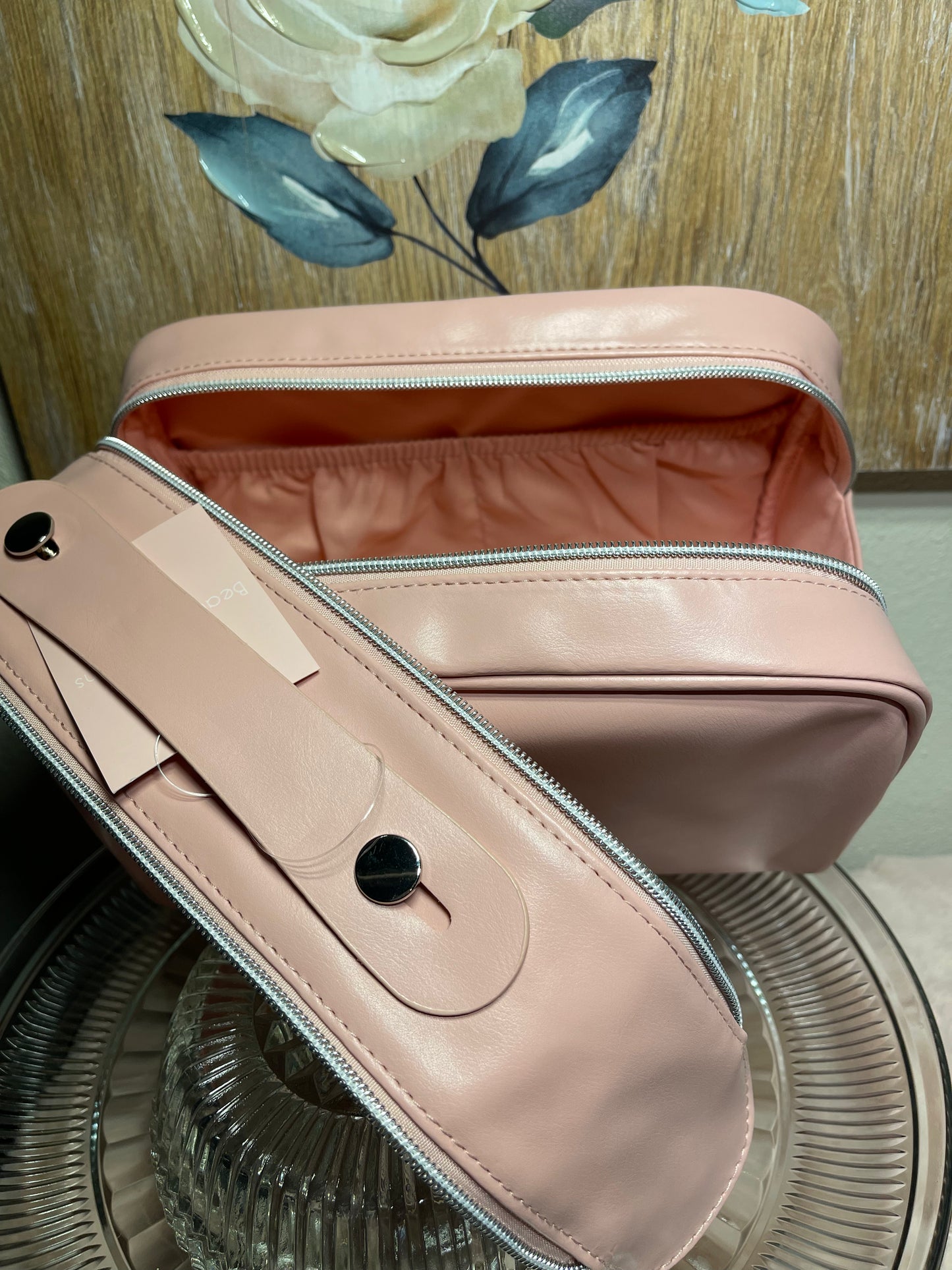Beauty Creations Pink Cosmetic Glam Pouch